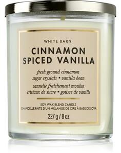 Bath & Body Works Cinnamon Spiced Vanilla vonná sviečka 226 g