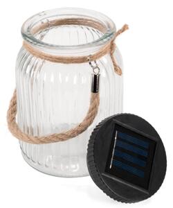 Solárne svetlo, 3 LED, plastové, teplá biela
