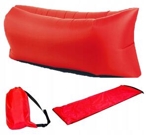Nafukovací vak LAZY BAG XXL s taškou - viac farieb Farba: Červená