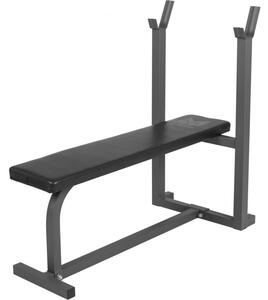 Gorilla Sports Bench Press lavička s držiakom, 101 x 50 cm