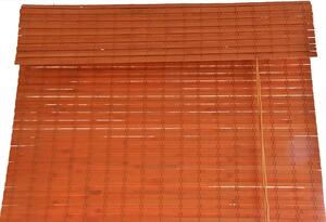 Bambusová rímska roleta oranžová Šírka rolety: 80 cm, Rozvin rolety: 200 cm