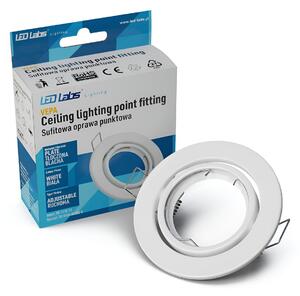 Halogenove zápustné LED svetlo GU10, biele