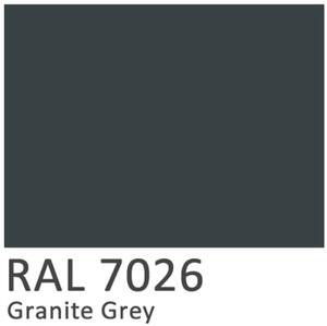 Regnis Kreon Zenit, vykurovacie teleso 1000x550 mm, 541W, granitová šedá, KZ100/55/RAL7026