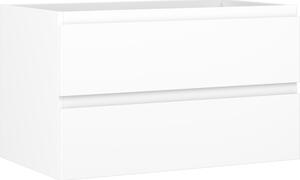 Mexen Orio, kúpeľňová skrinka 80 cm, 2 zásuvky, biela matná, 91A10-08047-2-BFF01