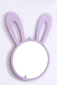Detské zrkadlo biely zajačik Barva: mentolová