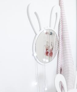 Detské zrkadlo biely zajačik Barva: mentolová