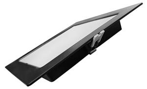 LED Podhľadové svietidlo SQUARE LED/18W/230V 4000K 22x22 cm čierna