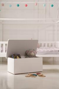 Detský úložný box sivý - 67 x 40 cm