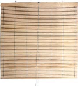 Dřevěná roleta na pergolu – přírodní Šírka rolety: 100 cm, Rozvin rolety: 150 cm