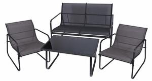 Záhradný set Astoria,4dielny set s oceľovou konštrukciou