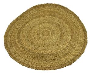Okrúhly koberec z morskej trávy Rozmery (cm): průměr 120