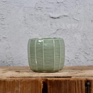 Kvetináč Verde bledozelený Ø 6 cm
