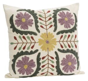 Vyšívaný poťah na vankúš Suzani Floral 45 × 45 cm