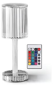 GGV LED stolná lampa dotyková RGB s diaľkovým ovládačom