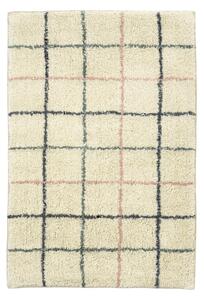 Kúpeľňová predložka Checked no. 1 Tufted 60 × 90 cm