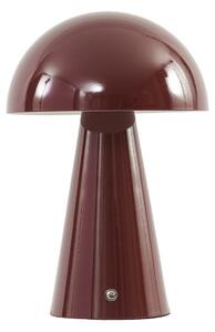 Stolové Lampa Lindby, Nevijo, stmievateľné, Červená, Obývacia izba, Kov, Moderný