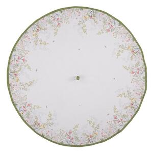 Bavlnená okrúhla utierka s lúčnymi kvetmi Wildflower Fields - Ø 80 cm - Clayre & Eef