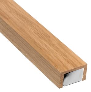 Brilagi-LED Kúpeľňové osvetlenie zrkadla WOODY MIRROR LED/15W/230V IP44 dub/chróm