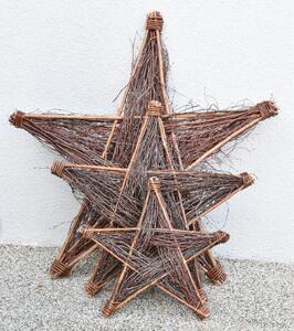 Vánoční dekorace hvězda Rozmery (cm): 40x40