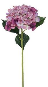 Umelá hortenzia, v. 52 cm, fialová