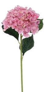 Umelá hortenzia, v. 52 cm, ružová