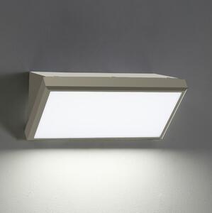 Brilagi - LED Vonkajšie nástenné svietidlo TRIANGLE LED/20W/230V šedá IP65