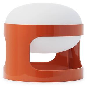 Stolová lampa Kartell KD28, oranžová, Ø 25 cm, E14-LED, Žltá / oranžová, Obývacia izba / jedáleň, Plast, Dizajn