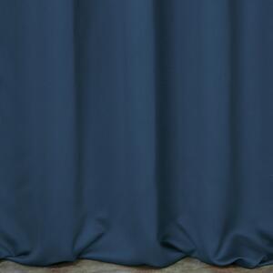 Zatemňovací záves s riasiacou páskou - Milan, modrý 140 x 300 cm
