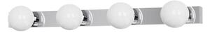 Brilagi - LED zrkadlové osvetlenie do kúpeľne HOLLYWOOD 4xLED/3W/230V IP44 chróm