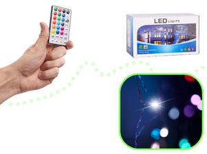 IKO Farebné svetielka USB + diaľkové ovládanie – 3x3m, 200 LED