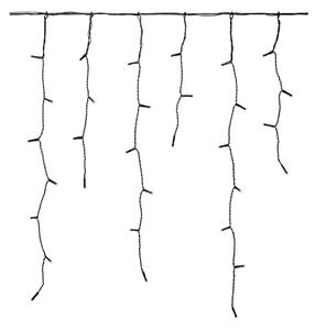 Markslöjd 108179-LED Vonkajší vianočný záves GARDEN24 160xLED/24V 3,1m teplá biela