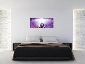 Obraz - Spojenie s vesmírom (120x50 cm)