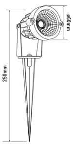 HÖFFTECH - LED vonkajšie svietidlo LED/5W/230V IP65