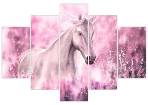 Obraz - Maľovaný kôň (150x105 cm)