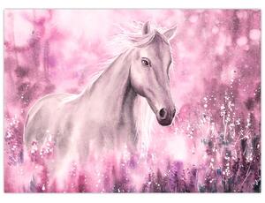 Obraz - Maľovaný kôň (70x50 cm)