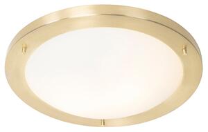 Moderné stropné svietidlo zlaté 41 cm IP44 - Yuma