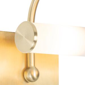 Klasické nástenné svietidlo zlaté IP44 2-svetlo - Bath Arc