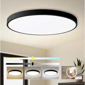 Brilagi - LED stropné svietidlo POOL LED/180W/230V 3000/4000/6000K priemer 120 cm čierne