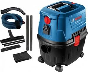 Bosch GAS 15 PS Professional, 1100 W, Cylindrový vysávač, Suchý, Vrecko na prach, 15 L, Filtrovanie