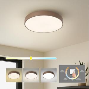 Brilagi - LED stropné svietidlo POOL LED/36W/230V 3000/4000/6000K 30 cm hnedé