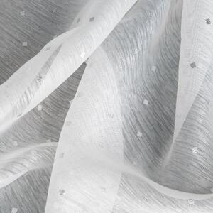 Biela záclona na páske SIBEL 140x270 cm