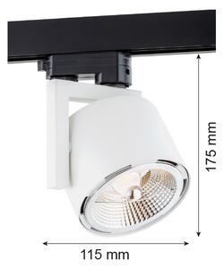 Argon 4750 - Bodové svietidlo ALTO 1xGU10-AR111/12W/230V biela