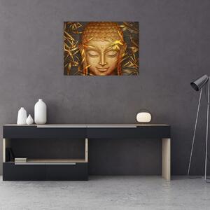 Obraz - Zlatý Budha (70x50 cm)