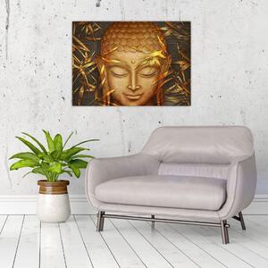 Obraz - Zlatý Budha (70x50 cm)