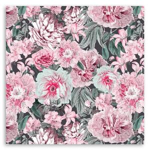 Obraz na plátne Záhrada ružových pivoniek - Andrea Haase Rozmery: 30 x 30 cm