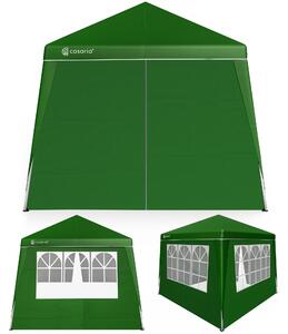 Záhradný altánok Capri 3x3 m - 4 bočné steny - zelená