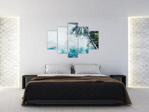 Obraz palmy nad morom (150x105 cm)