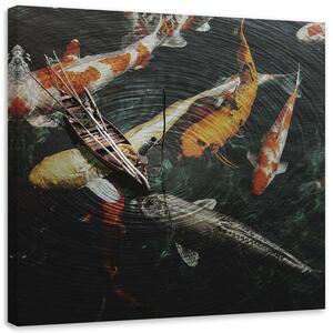 Obraz na plátne Kapor veľkosti veľryby - Zehem Chong Rozmery: 30 x 30 cm