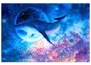 Obraz - Vesmírna veľryba (90x60 cm)