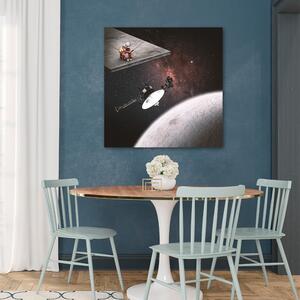 Obraz na plátne Rybolov vo vesmíre - Zehem Chong Rozmery: 30 x 30 cm